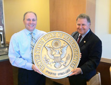 U.S. Congressman Steve Scalise and Louisiana Senator A.G. Crowe