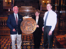 Frank Eldridge, Amanda Seals and Robert Huff.